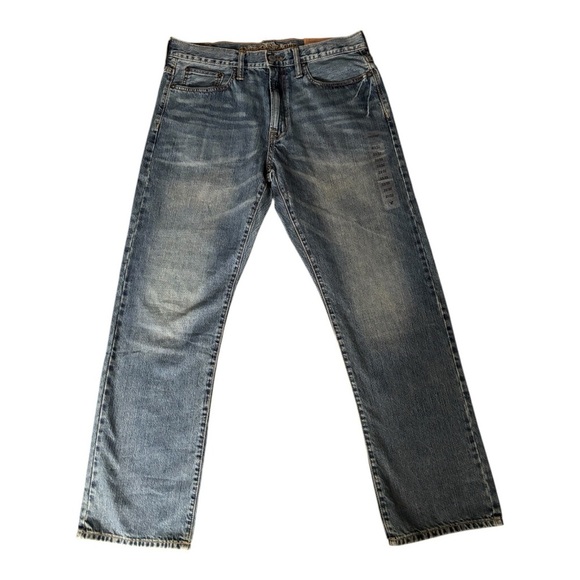 Men's American Eagle Relaxed Straight Medium Sandy Color 33x32 NWT. - Picture 4 of 4